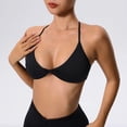 thumbnail image 3 of Sujetador deportivo para mujer, Top Push Up, sujetador de Yoga para Fitness, ropa interior, Tops deportivos para mujer, chaleco transpirable para correr, ropa de gimnasio, Top corto, 3 of 5