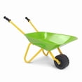 thumbnail image 2 of Topcobe Kids Wheelbarrow Garden Utility Cart, Outdoor Garden Backyard Play Toy, Kids Metal Wheelbarrow-Green, 2 of 4