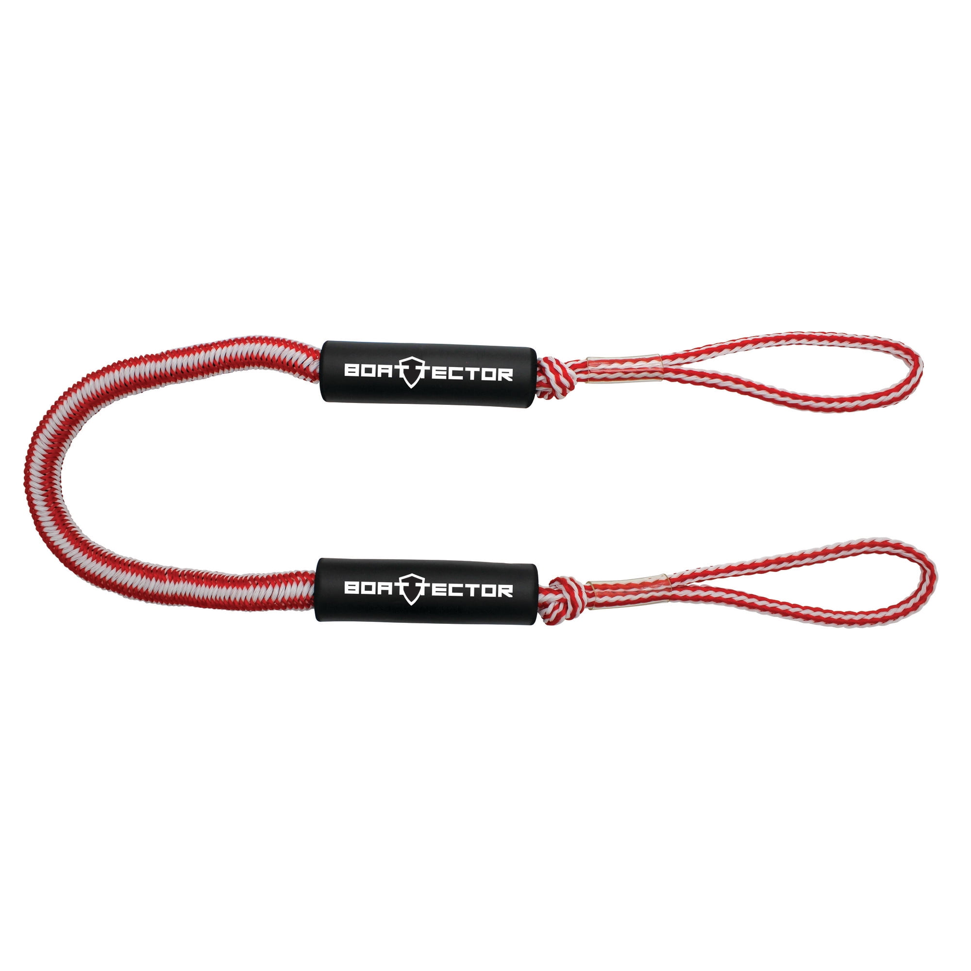 Extreme Max 3006.3299 BoatTector Bungee Dock Line Value 4-Pack - 6', Red/White