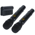 thumbnail image 3 of Wireless Microphone System,Wireless Microphone Wireless Dual Wireless Dual UHF Microphone Set UHF Microphone Set Built for Precision, 3 of 14