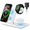 milky white, variant on Geryst 3-in-1 Wireless Charging Station for iPhone 8-18 Pro Max, White