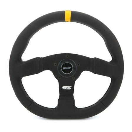 D Wheel Yellow Center Stripe  Plastic Center