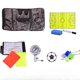 thumbnail image 5 of Bolsa de árbitro de fútbol con silbato, tarjetas rojas y amarillas, juego de billetera para fútbol, barómetro, monedas y equipo para árbitros, 5 of 5