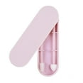 thumbnail image 1 of YSTINNG Rnker Cotons-Tiges Médicaux Réutilisables en Silicone à Friction Rugueuse à Embout Q pour le Nettoyage des Oreilles, Embout Q en Forme de Cœur pour Maquillage Cosmétique pour Femmes (Lot de 2 en 1, Rose Rose) Mise à Niveau de Conception DYF329-2303, 1 of 5