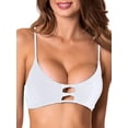thumbnail image 1 of RELLECIGA Women's Strappy Longline Triangle Bikini Top, 1 of 6
