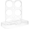 thumbnail image 4 of Soporte para huevos para refrigerador, 2 uds., 8 ranuras, 6 ranuras, bandeja para huevos, estante de almacenamiento, 4 of 5
