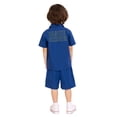 thumbnail image 6 of Wonder Nation Toddler Boys Short Sleeve Button Shirt and Matching Shorts Set, 2-Piece, Sizes 12M-5T, 6 of 8