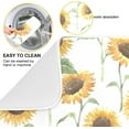 thumbnail image 2 of Cute Sunflowers Dish Drying Mat for Kitchen Counter, Ultra Absorbent Reversible Microfiber Dishes Drying Rack Pad Heat-resistant Mats 16x18in, 2 of 7