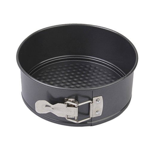 Molde para pasteles para hornear de carbono con sello a prueba de fugas y entrelazado circular de 8 pulgadas Gabkey