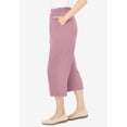thumbnail image 2 of Woman Within Plus Size 7-Day Knit Capri, 2 of 6