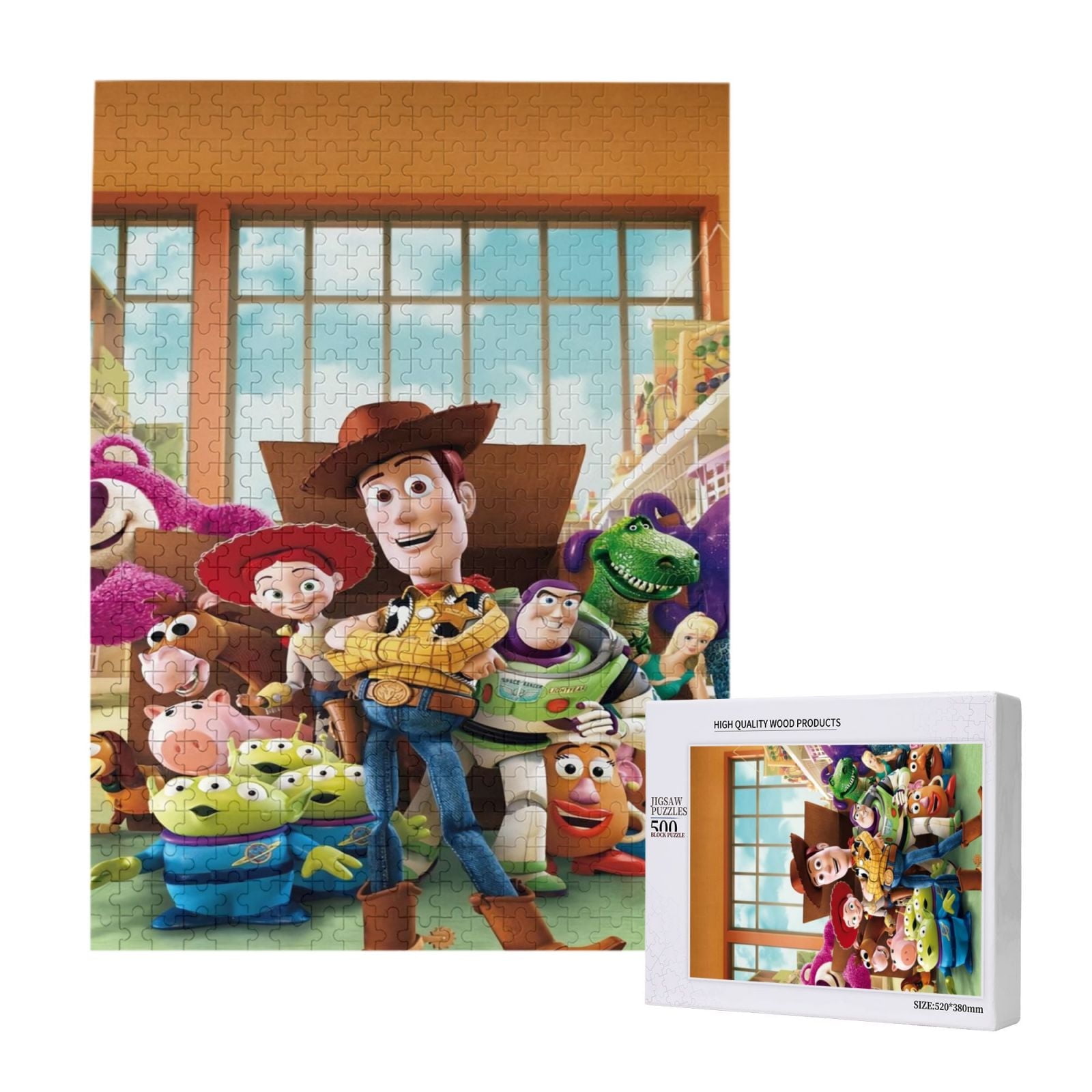 Rompecabezas de madera de 300/500/1000 piezas de Toy Story Home para ...
