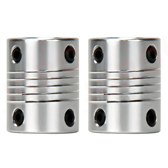 unbranded  2 Pcs Stepper Motor Driver Lead Screw Rigid Shaft Coupler