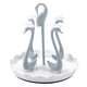 thumbnail image 2 of Portavasos giratorio de cisne, portavasos de cisne con estante secador de tazas con bandeja de goteo, portavasos de drenaje de secado, funcionalidad inteligente, 2 of 8