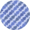 thumbnail image 1 of Ahgly Company Machine Washable Indoor Square Transitional Royal Blue Area Rugs, 3' Square, 1 of 7