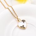 thumbnail image 2 of Woman's Heart Memorial Cremation Jewelry for Ashes Urn Necklace Lockets for Human Ashes Pet Ashes Holder, 2 of 5