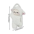 thumbnail image 2 of Yvsxxv Car Tissue Holder, Cute Lamb Tissue Box Cover Hanging Plush Paper Storage Holder Napkin Box Tissue Dispenser for Home Office Car Decoration, 2 of 7