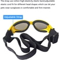 thumbnail image 4 of Lunettes pour Chien Lunettes de Soleil pour Chien Sangle Ajustable pour Lunettes anti-UV Protection Imperméable pour Chien (Jaune), 4 of 7