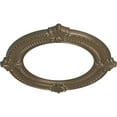 thumbnail image 3 of Ekena Millwork 13 1/8"OD x 8"ID x 5/8"P Benson Ceiling Medallion (Fits Canopies up to 8"), Hand-Painted Warm Silver, 3 of 6