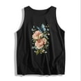 thumbnail image 4 of Women's Tops Under $5 Large Summer Casual Round Neck Loose Sleeveless T-Shirt, 4 of 4