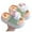 1-Light Green258, variant on Plush Bunny Linen Slides for Girls Open-Toe Thick-Soled Summer Slippers Non- Lightweight Indoor Shoes