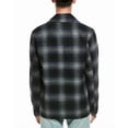 thumbnail image 2 of Slate & Stone mens  Plaid Wool-Blend Shirt Jacket, XL, Blue, 2 of 3