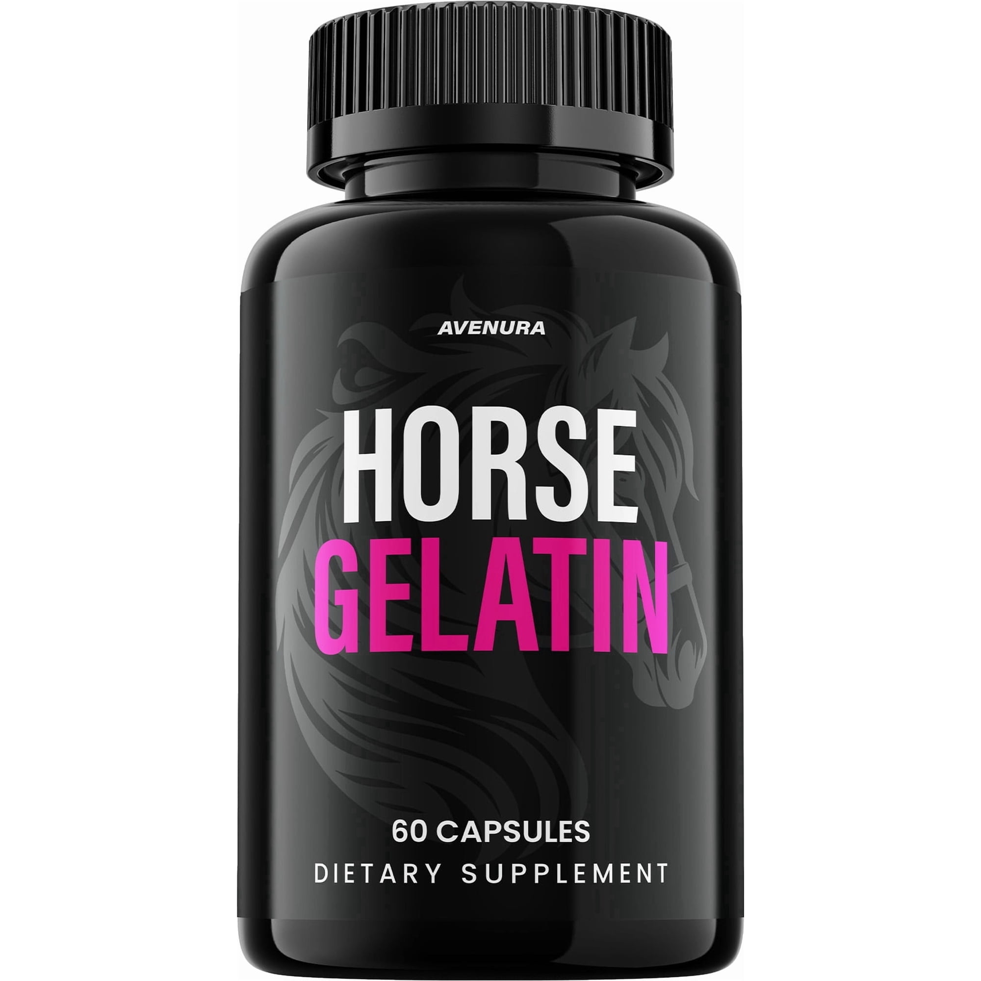 Horse Gelatin Advanced Keto Capsules – HorseGelatin Pills Advanced Blend Formula, Extra Strength, 1 Pack, 60 Capsules