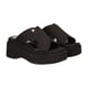 thumbnail image 1 of Sandalia De Plataforma Grecia Slip On Con Yute Negro Para Mujer, 1 of 5