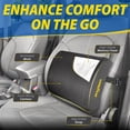 thumbnail image 2 of Lumbar Support Pillow Goodyear GY1003 100% Memory Foam, 2 of 5