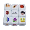 thumbnail image 4 of Juguetes Educativos,dados de cuentos para niños juguetes de dados de cuentos,juego de narración juego de piedra rodante playset,juegos de dados para niños juego de aprendizaje dados,Juego de Baoblaze Juguetes Educativos, 4 of 8