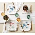 thumbnail image 4 of Lenox Butterfly Meadow Square Dinner Plate, Set of 4, 4 of 4