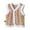 Yellow, variant on Girl Vest Coat Fleece Quilted Chinese New Year Kids Outfits Traditional Tang Tank Tops Toddler Traditional Sleeveless Tang Jacket (Red, 3-4 Years)