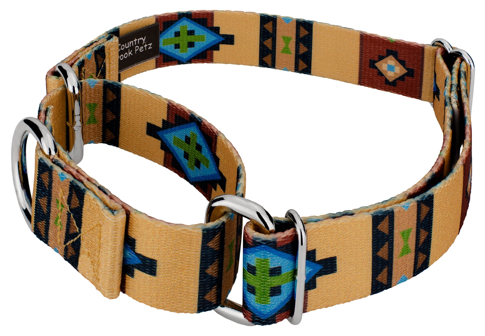Country Brook Petz® Native Arizona Martingale Dog Collar and Leash, Large