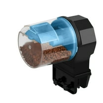 Fish Aquarium Automatic Fish Feeder Fish Tank Timer Feeder Electric Adjustable Fish Food Dispenser Manual/ Automatic Feeding