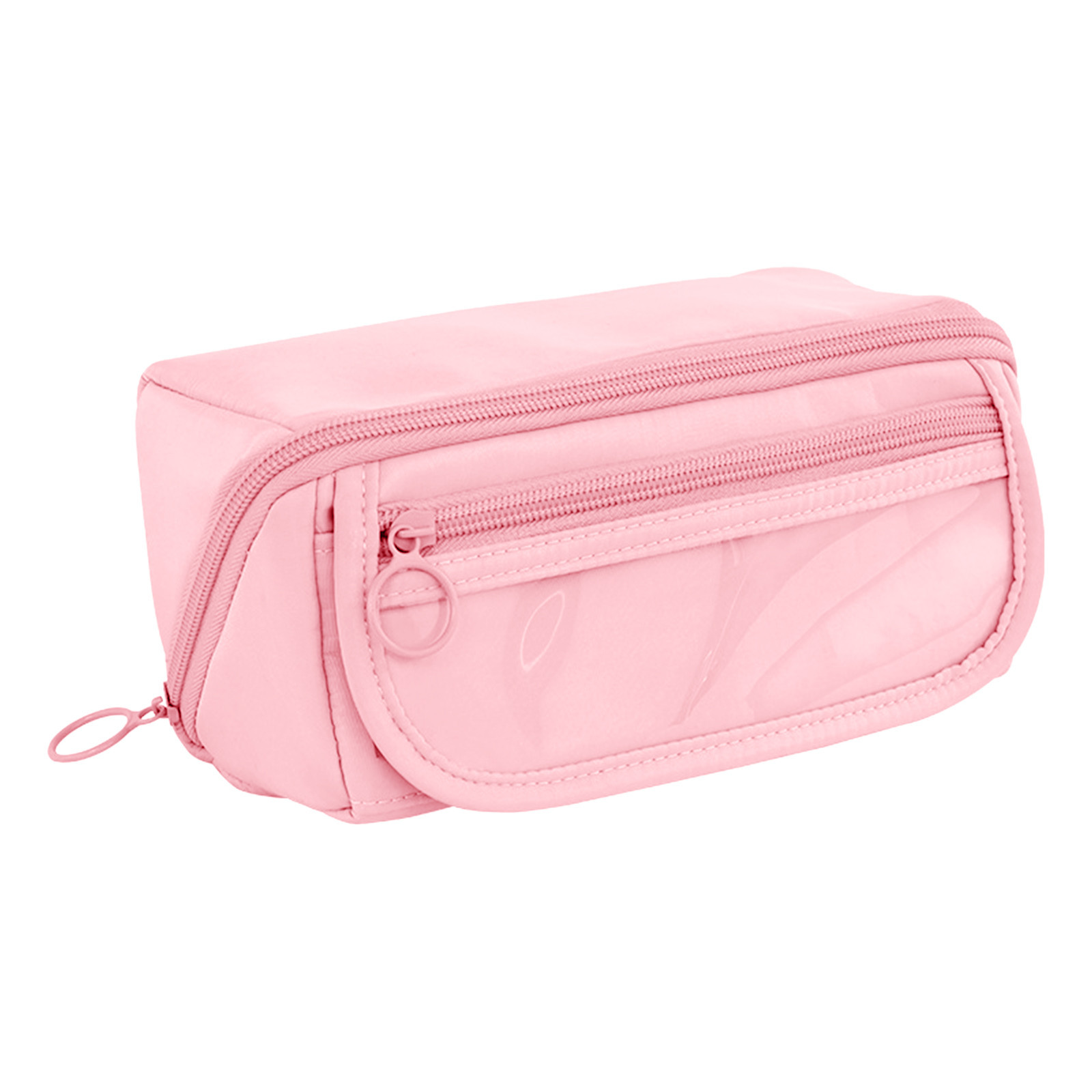 Estuche para Lápices de Gran Capacidad, Bolsa para Lápices con Cierre para Organización, Útiles para Regreso a Clases - Negro 2