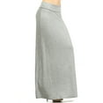 thumbnail image 2 of Moa Collection Women's Elegant High-Waisted Maxi Skirt  for Every Occasion, 2 of 4
