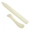 thumbnail image 3 of 2pcs Bone Folder Craft Tools Pastic Open Leather Folding Creasing Paper DIY Bookbinding Card Making Folding Paper Handmade, 3 of 5