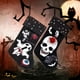 thumbnail image 2 of 2 calcetines decoración Halloween Ghost Festival estampado calavera fantasma gi BRILLAR Rojo Verde, 2 of 5