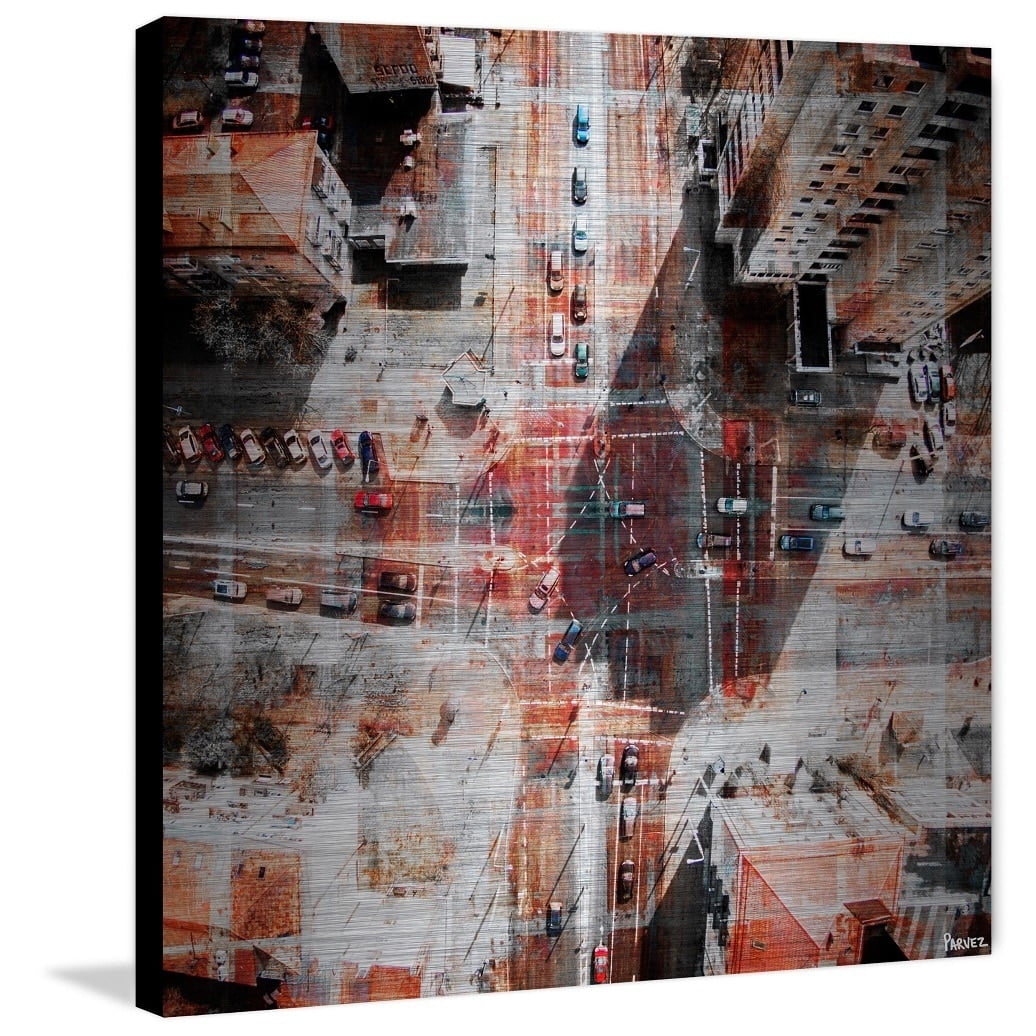 "Midday Confusion" Painting Print on Brushed Aluminum
