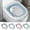 green D, variant on Latrodar Household Fours Seasons Universal Toilet Seat Thickened With Handle Winter Toilet Ring Washable Sets Wear Knitted Toilet Seat First Home Must Haves Blue Nylon,Spandex up to 30% Off