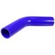 thumbnail image 1 of Universal 48mm 1.89 ID 45 Grados Coche Acoplador Silicona Manguera Azul, 1 of 6