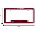 thumbnail image 2 of South Carolina Game Cock's Chrome Metal License Plate Frame, 2 of 6