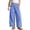 Blue, variant on Gymvis Kids Pants casual solid color elastic waist breathable lightweight harem loose fit Pants for Kids