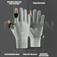 thumbnail image 5 of Guantes para el sol Seda de hielo Protección UV Guantes de pesca Antideslizantes Transpirables Guantes con 2 dedos cortados para hombres Verano Pesca al aire libre Correr Ciclismo YUNYI BRAND Deportes, 5 of 8