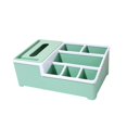 thumbnail image 2 of sostenedor del tejido Caja De Pañuelos Caddy Contenedor Multifunción Para Tocador Escritorio Verde Claro Magideal sostenedor del tejido, 2 of 7
