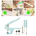 thumbnail image 4 of DIY Snap Fastener Pliers for Diaper fastener pliers press snap Bibs Fastening Replacing Repairing Blue, 4 of 9