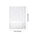 thumbnail image 3 of WDOBM Window Curtains, Privacy Curtains, No Drill Portable Waterproof Mosquito Net Outdoor Folding Curtain, Sheer Curtains, Light Filtering Curtains for Patio Curtains, 3 of 9