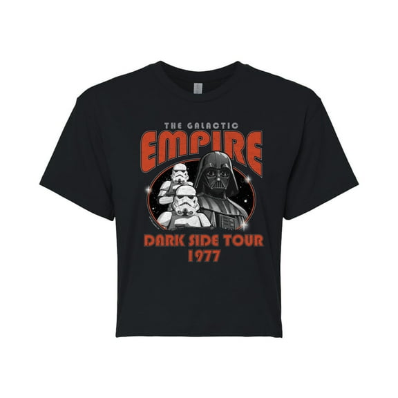 Star Wars - Empire Rock Tee - Juniors Cropped Tee
