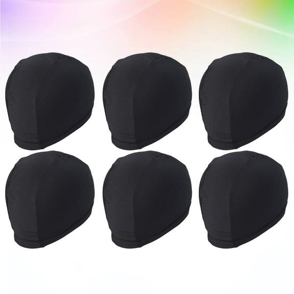 Worgeous 6 Pcs Cap Large Men Accessories for Women's Man Black