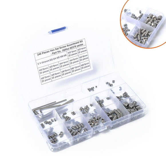 Concave Head Hexagon Socket 304 Stainless Steel Set Screw Matching Wrench