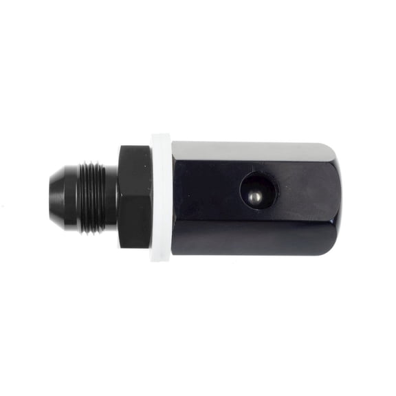 REDHORSE PERFORMANCE 6an Male Roll Over Vent Valve - Black